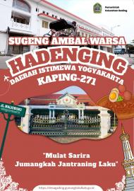 Peringatan Hari Jadi ke-271 Daerah Istimewa Yogyakarta
